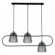 Подвесной светильник Indigo 11016/3P Black Astratto