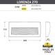 Накладной светильник Fumagalli AS3.000.000.WXP1L Lorenza