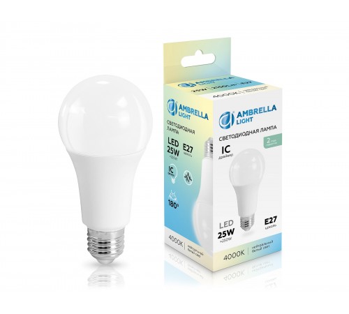 Лампа светодиодная Ambrella Light 652504 A65 Лампа светодиодная Ambrella Light 652504 A65