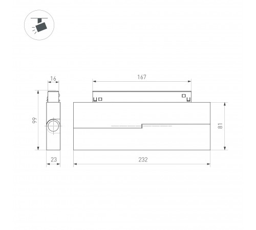 Накладной светильник Arlight 041532 MAG-ORIENT Накладной светильник Arlight 041532 MAG-ORIENT