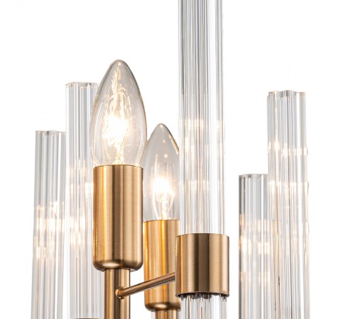 Подвесная люстра Indigo 11040/7P Brass Favara Подвесная люстра Indigo 11040/7P Brass Favara