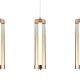 Подвесной светильник Indigo 11061/3P Gold Rilucente