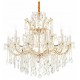 Подвесная люстра iLamp 6071-18 GD+CL Diamond