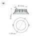Встраиваемый светильник Arlight 021067 Ltd