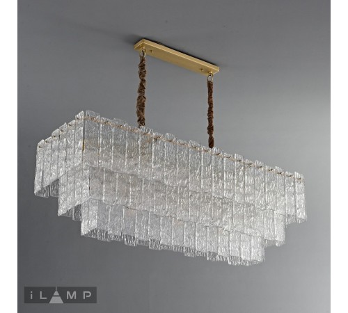 Подвесная люстра iLamp P6315-1200 BR Manhattan Подвесная люстра iLamp P6315-1200 BR Manhattan