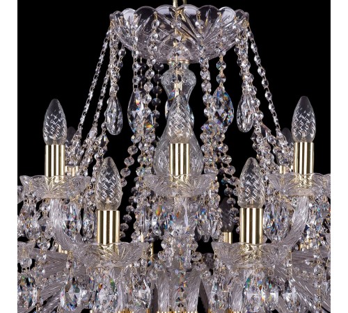 Подвесная люстра Bohemia Ivele Crystal 1413/20+10/400/G 1413 Подвесная люстра Bohemia Ivele Crystal 1413/20+10/400/G 1413