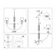 Подвесная люстра Ambrella Light LH71251 HIGH LIGHT