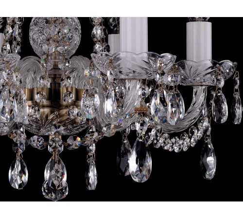 Подвесная люстра Bohemia Ivele Crystal 1402/6/141/Pa 1402 Подвесная люстра Bohemia Ivele Crystal 1402/6/141/Pa 1402