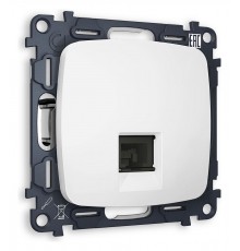Розетка Ethernet RJ-45 и со шторками, без рамки Ambrella Volt MO132010 Quant