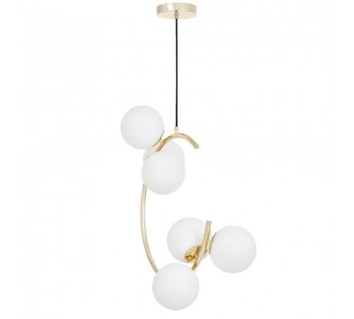 Подвесная люстра LUMINA DECO LDP 7031-6 F.GD BONIO Подвесная люстра LUMINA DECO LDP 7031-6 F.GD BONIO