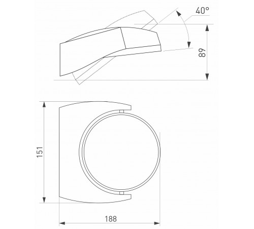 Светильник на штанге Arlight 029979 Eye Светильник на штанге Arlight 029979 Eye