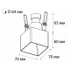 Встраиваемый светильник Italline DL 3024 black DL 3024
