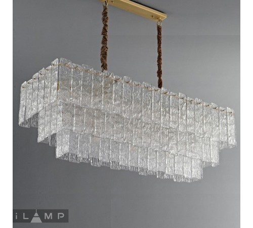 Подвесная люстра iLamp P6315-1200 BR Manhattan Подвесная люстра iLamp P6315-1200 BR Manhattan