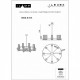 Люстра на штанге iLamp 6806-8 NIC Evolution