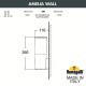 Светильник на штанге Fumagalli DR2.570.000.LYF1R Amelia