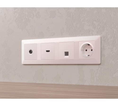 Накладка для розетки HDMI Ambrella Volt AP2140 Quant Накладка для розетки HDMI Ambrella Volt AP2140 Quant