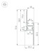 Профиль для плинтусов гибкий Arlight 043674(1) FANTOM