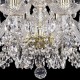 Подвесная люстра Bohemia Ivele Crystal 1402/10+5/195/2d/G 1402