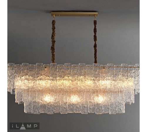 Подвесная люстра iLamp P6315-1200 BR Manhattan Подвесная люстра iLamp P6315-1200 BR Manhattan