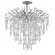 Люстра на штанге Escada 2135/8P Chrome Neda