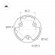 Наземный низкий светильник Arlight 045537 LGD-CASTELLO-BOLL
