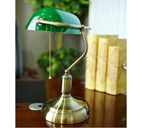 Настольная лампа декоративная LUMINA DECO LDT 305 GR Banker Настольная лампа декоративная LUMINA DECO LDT 305 GR Banker