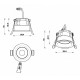 Встраиваемый светильник iLedex 107-7W-D64-3000K-24DG-BK Mars