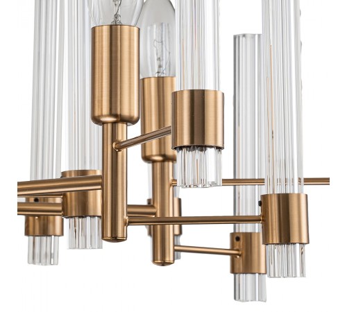 Подвесная люстра Indigo 11040/7P Brass Favara Подвесная люстра Indigo 11040/7P Brass Favara