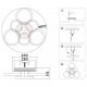 Потолочная люстра Ambrella Light FA3844 FA