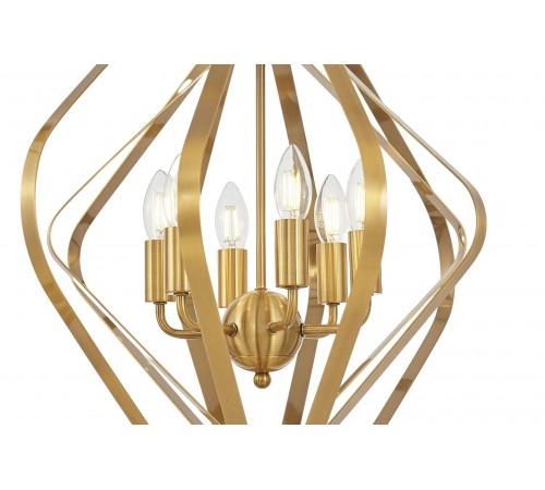 Подвесная люстра LUMINA DECO LDP 8005-6 MD Crulia Подвесная люстра LUMINA DECO LDP 8005-6 MD Crulia