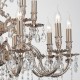 Подвесная люстра Lucia Tucci BARLETTA 1730.15 coffe gold Barletta
