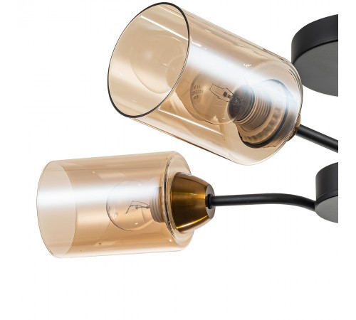 Люстра на штанге Escada 1131/4P Black/Gold Vertigo Люстра на штанге Escada 1131/4P Black/Gold Vertigo