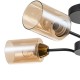 Люстра на штанге Escada 1131/4P Black/Gold Vertigo