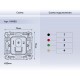 Механизм розетки Ethernet RJ-45 со шторкам Ambrella Volt VM190 Quant