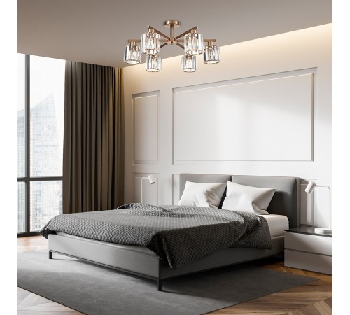 Люстра на штанге Escada 692/6P Сopper Adorn Люстра на штанге Escada 692/6P Сopper Adorn