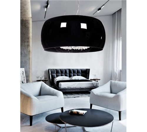 Подвесной светильник LUMINA DECO LDP 7018-500 BK Disposa
