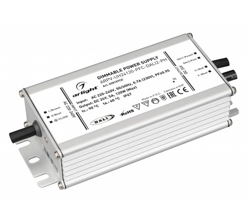 Блок питания с проводом Arlight 028107(2) ARPV-UH Блок питания с проводом Arlight 028107(2) ARPV-UH
