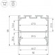 Профиль накладной Arlight 041841 SL-LINE