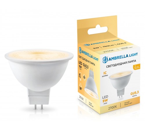 Лампа светодиодная Ambrella Light 170903 MR16 Лампа светодиодная Ambrella Light 170903 MR16