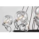Подвесная люстра LUMINA DECO LDP 9110-8-PR BK+CHR MARSEO