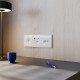 Розетка двойная Ethernet RJ-45 без рамки Voltum VLS060201 S70