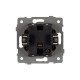 Выключатель самовозвратный одноклавишный без рамки Arlight 49880 SWT