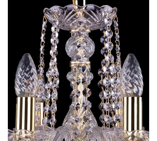 Подвесная люстра Bohemia Ivele Crystal 1402/8/160/G 1402 Подвесная люстра Bohemia Ivele Crystal 1402/8/160/G 1402