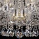 Подвесная люстра Bohemia Ivele Crystal 1413/16/360/G 1413