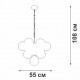 Подвесная люстра Vitaluce V49630-8/10 V49630