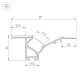 Профиль встраиваемый Arlight 039949 ARH-FANTOM