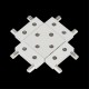 Соединитель X-образный для треков накладных Aployt APL.0181.10.06 Magnetic track 48
