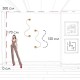 Накладной светильник Loft it 10388W Brass Thread