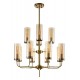 Люстра на штанге Indigo 13014/12R Brass Balletto