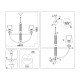 Подвесная люстра Ambrella Light LH71253 HIGH LIGHT